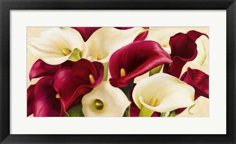 Framed Calla Composition Print