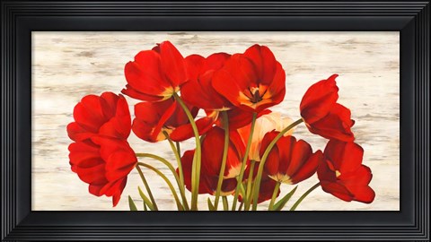 Framed French Tulips Print