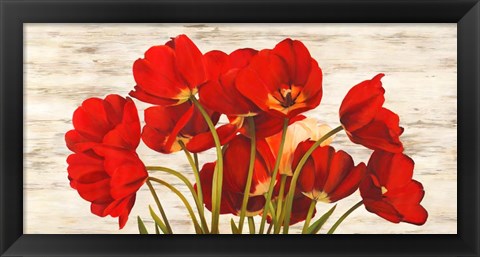 Framed French Tulips Print