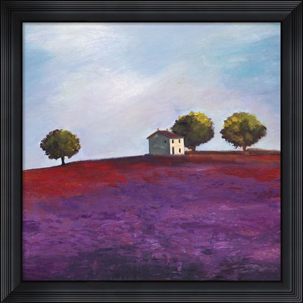 Framed Late Afternoon (Detail) Print
