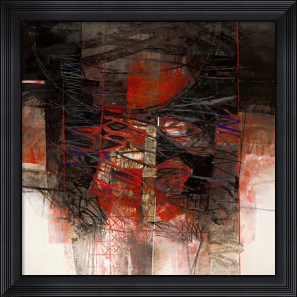 Framed I Riflessi Della Luna Print