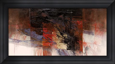 Framed Le nebbie dense Print