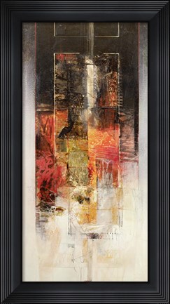 Framed Sinfonia in Rosso Print