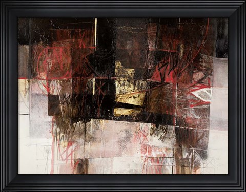 Framed I Segni e la Materia Print