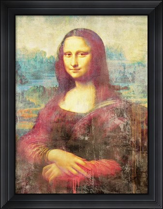 Framed Mona Lisa 2.0 Print
