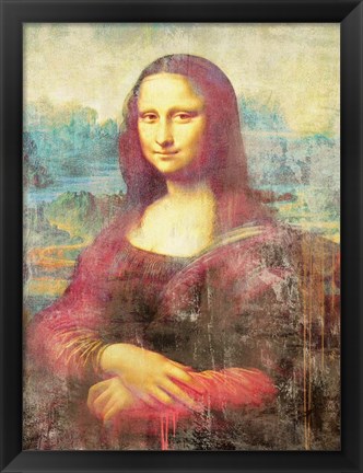 Framed Mona Lisa 2.0 Print