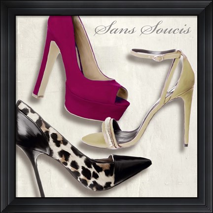 Framed Sans Soucis Print