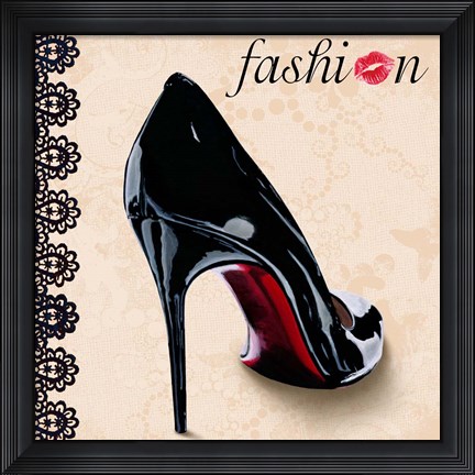 Framed Fashion Print