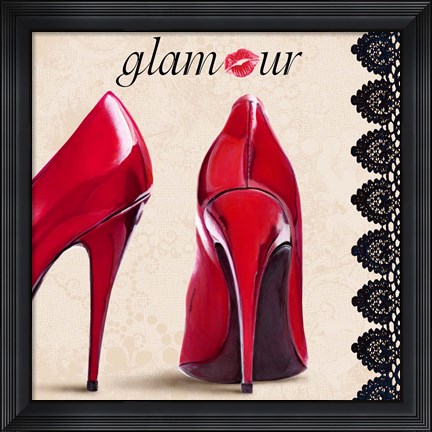 Framed Glamour Print