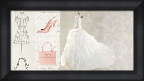 Framed Fashionable Print