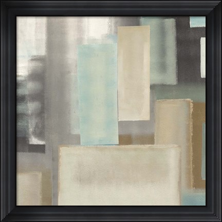 Framed Aqua II Print