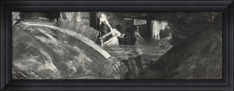 Framed Sfumature di Grigio II Print