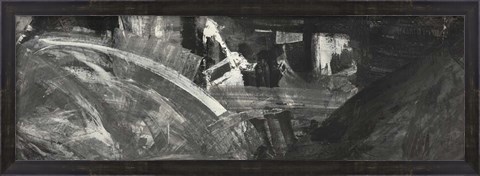 Framed Sfumature di Grigio II Print