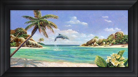 Framed Seychelles Print