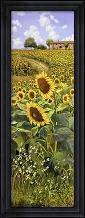 Framed Collina Toscana Print