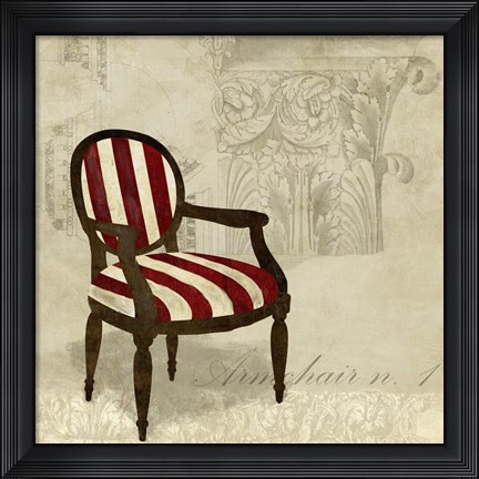 Framed Armchair 1 Print