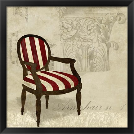 Framed Armchair 1 Print