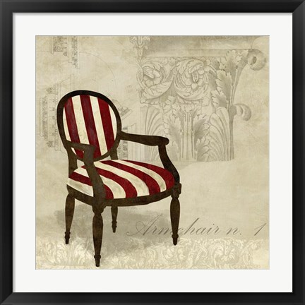 Framed Armchair 1 Print