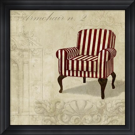 Framed Armchair 2 Print