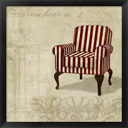 Framed Armchair 2 Print