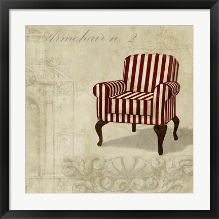 Framed Armchair 2 Print