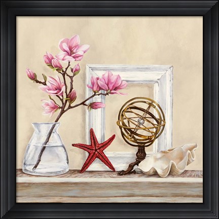 Framed Memoires de Voyage I Print