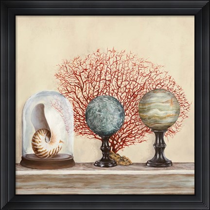 Framed Memoires de Voyage II Print