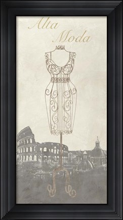Framed Alta Moda Print