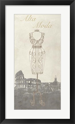Framed Alta Moda Print