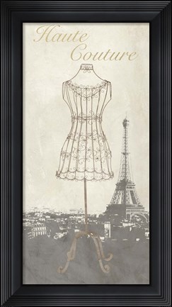 Framed Haute Couture Print