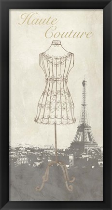 Framed Haute Couture Print