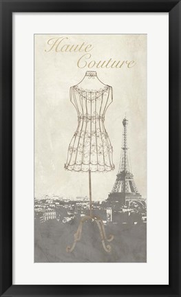 Framed Haute Couture Print