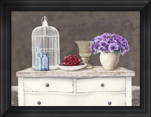 Framed French Trumeau Print