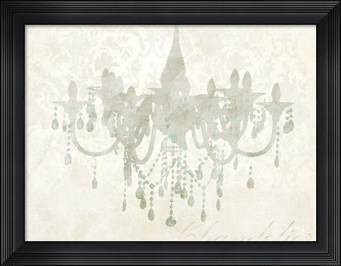 Framed Chandelier Print
