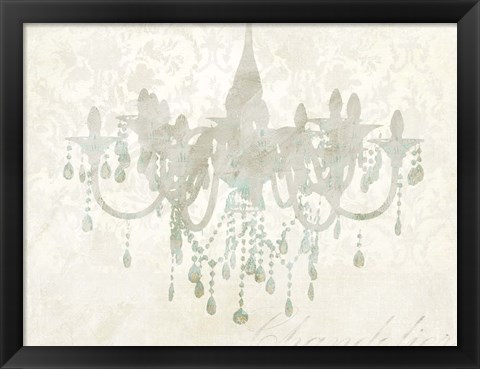 Framed Chandelier Print