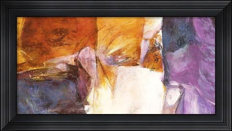 Framed Pensee d&#39;Amour Print
