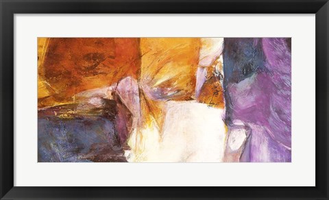 Framed Pensee d&#39;Amour Print