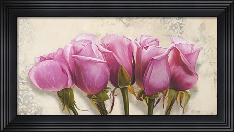 Framed Royal Roses Print