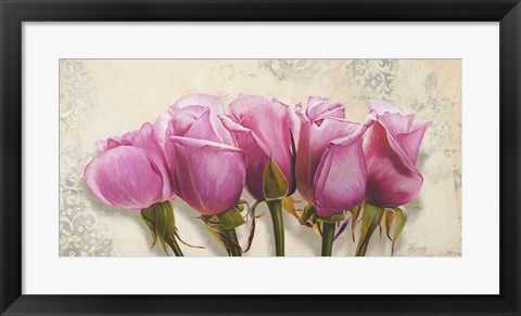 Framed Royal Roses Print