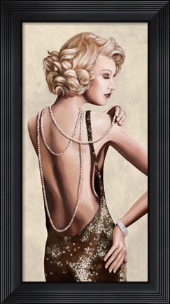 Framed Red Carpet (Detail) Print