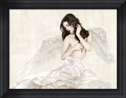 Framed Inspiring Angel Print