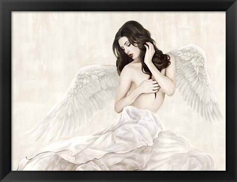 Framed Inspiring Angel Print