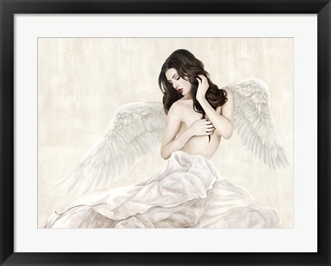 Framed Inspiring Angel Print