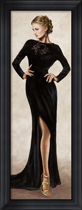 Framed Grand Soiree IV Print
