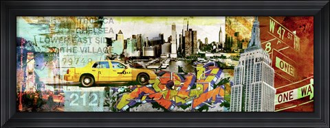 Framed 212 NYC Print