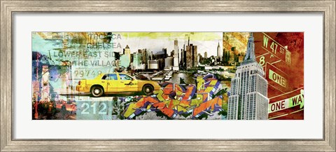 Framed 212 NYC Print