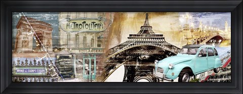 Framed Parisienne Print