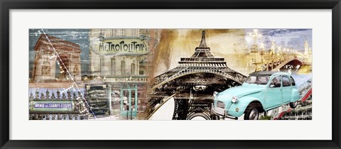 Framed Parisienne Print