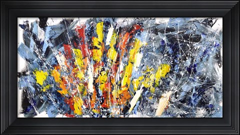 Framed Rising Sun Print