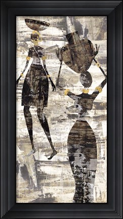 Framed Africa I Print